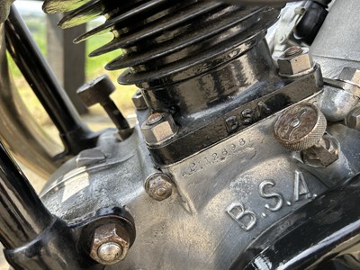 Lot 282 - 1928 BSA S28 Sloper