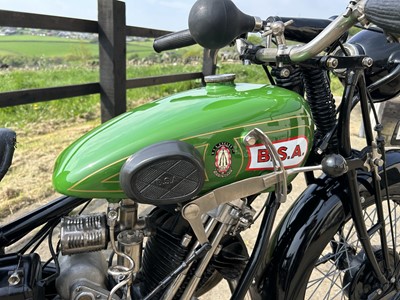 Lot 282 - 1928 BSA S28 Sloper