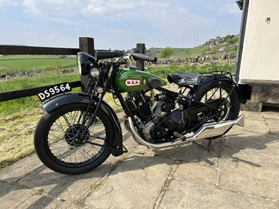 Lot 282 - 1928 BSA S28 Sloper