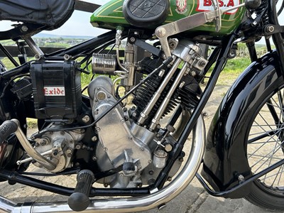 Lot 282 - 1928 BSA S28 Sloper