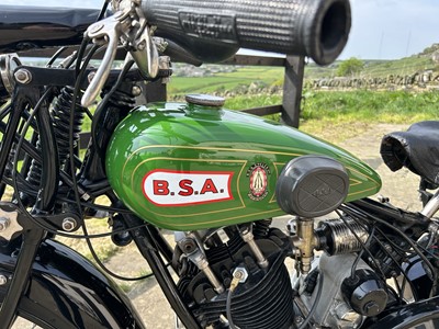 Lot 282 - 1928 BSA S28 Sloper