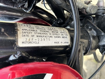 Lot 281 - 1974 Kawasaki Z1A