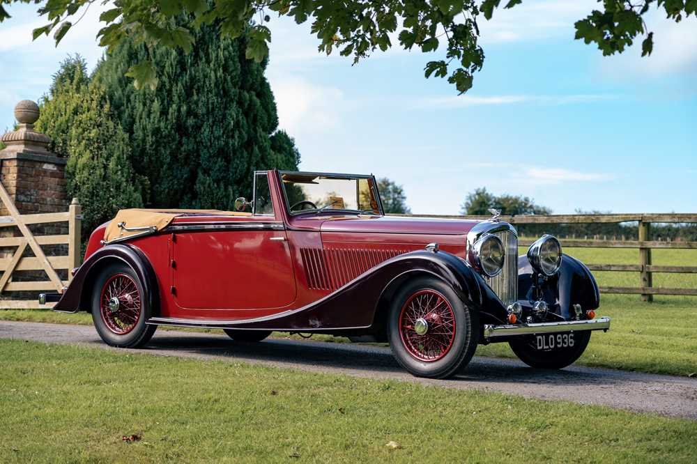 Lot 70 - 1937 Bentley 3½ Litre Vanden Plas Drophead Coupé