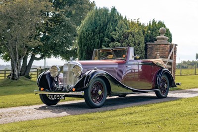 Lot 70 - 1937 Bentley 3½ Litre Vanden Plas Drophead Coupé