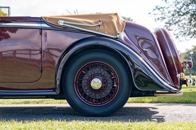 Lot 70 - 1937 Bentley 3½ Litre Vanden Plas Drophead Coupé