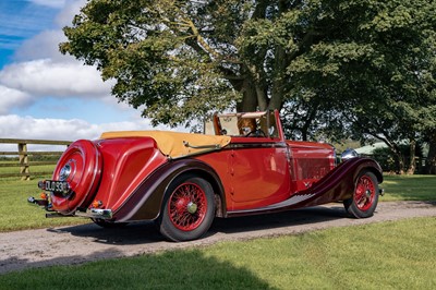 Lot 70 - 1937 Bentley 3½ Litre Vanden Plas Drophead Coupé