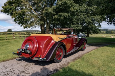Lot 70 - 1937 Bentley 3½ Litre Vanden Plas Drophead Coupé