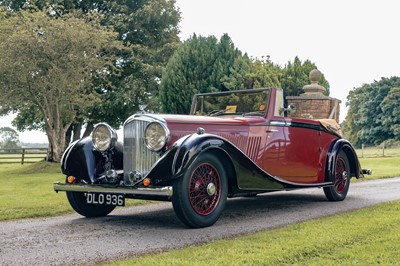 Lot 70 - 1937 Bentley 3½ Litre Vanden Plas Drophead Coupé