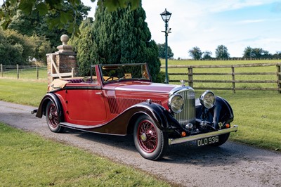 Lot 70 - 1937 Bentley 3½ Litre Vanden Plas Drophead Coupé