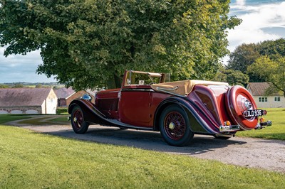 Lot 70 - 1937 Bentley 3½ Litre Vanden Plas Drophead Coupé