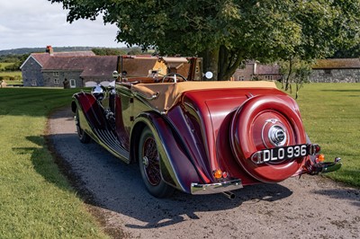 Lot 70 - 1937 Bentley 3½ Litre Vanden Plas Drophead Coupé