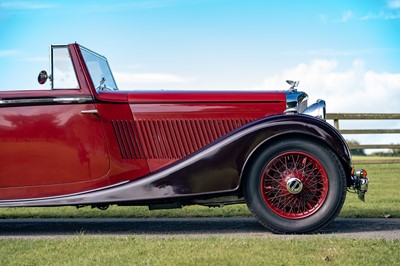 Lot 70 - 1937 Bentley 3½ Litre Vanden Plas Drophead Coupé