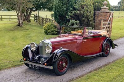 Lot 70 - 1937 Bentley 3½ Litre Vanden Plas Drophead Coupé