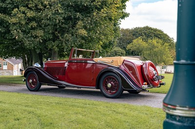 Lot 70 - 1937 Bentley 3½ Litre Vanden Plas Drophead Coupé