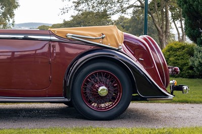 Lot 70 - 1937 Bentley 3½ Litre Vanden Plas Drophead Coupé