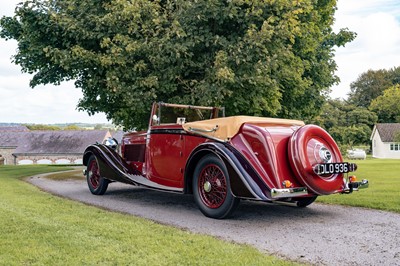 Lot 70 - 1937 Bentley 3½ Litre Vanden Plas Drophead Coupé