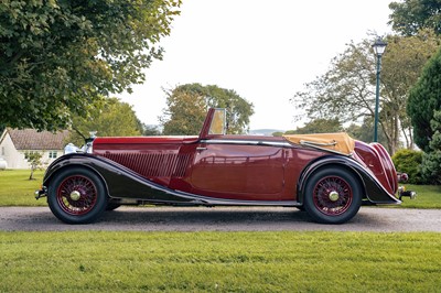 Lot 70 - 1937 Bentley 3½ Litre Vanden Plas Drophead Coupé