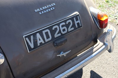 Lot 127 - 1970 Morris Minor 1000