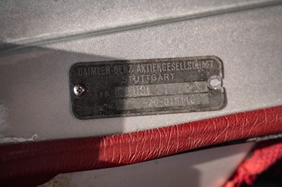 Lot 39 - 1960 Mercedes-Benz 190SL