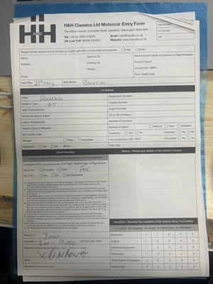 Lot 89 - 1958 Rochdale GT