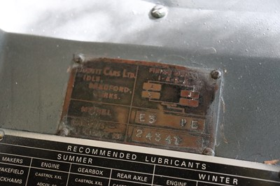 Lot 109 - 1953 Jowett Javelin