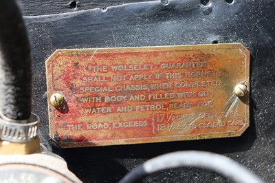 Lot 75 - 1934 Wolseley Hornet Eustace Watkins Special
