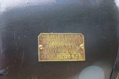 Lot 75 - 1934 Wolseley Hornet Eustace Watkins Special