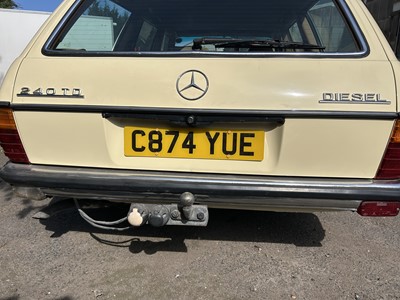 Lot 118 - 1986 Mercedes-Benz 240 TD Estate