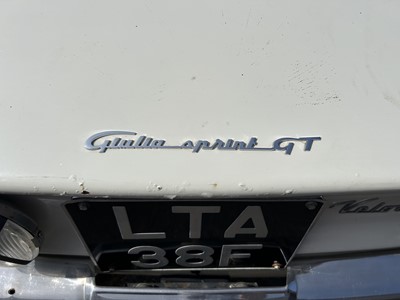 Lot 49 - 1967 Alfa Romeo Giulia Sprint GT Veloce Rally Car