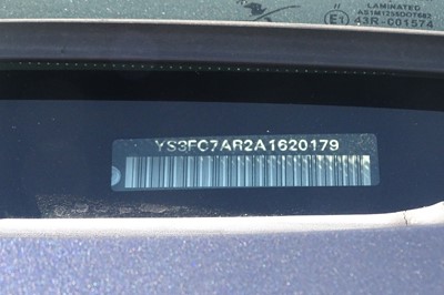 Lot 72 - 2010 Saab 9-3 Aero Anniversary edition