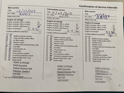 Lot 72 - 2010 Saab 9-3 Aero Anniversary edition