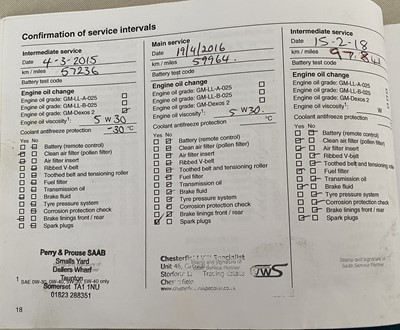 Lot 72 - 2010 Saab 9-3 Aero Anniversary edition