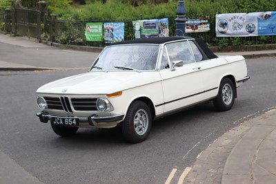 Lot 19 - 1973 BMW 2002 Baur Cabriolet