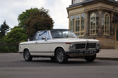 Lot 19 - 1973 BMW 2002 Baur Cabriolet