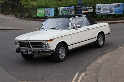 Lot 19 - 1973 BMW 2002 Baur Cabriolet