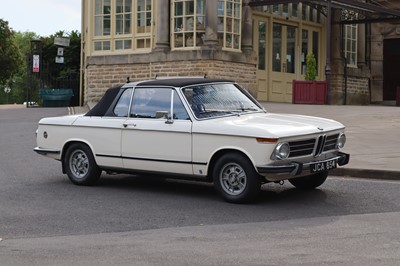 Lot 19 - 1973 BMW 2002 Baur Cabriolet