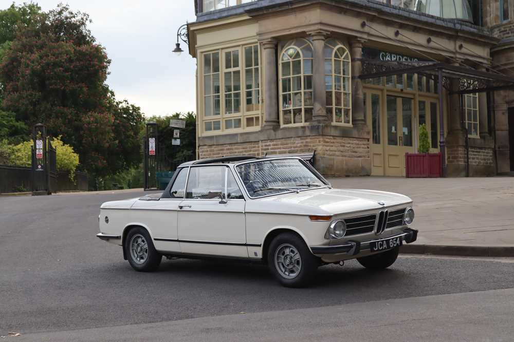 Lot 19 - 1973 BMW 2002 Baur Cabriolet