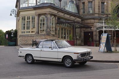 Lot 19 - 1973 BMW 2002 Baur Cabriolet
