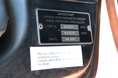 Lot 63 - 1979 Rolls-Royce Silver Shadow II