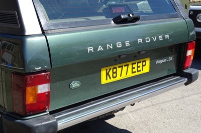 Lot 98 - 1993 Range Rover Vogue 4.2 LSE