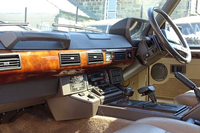 Lot 98 - 1993 Range Rover Vogue 4.2 LSE