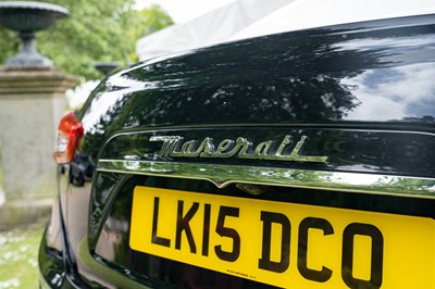 Lot 78 - 2015 Maserati Ghibli V6