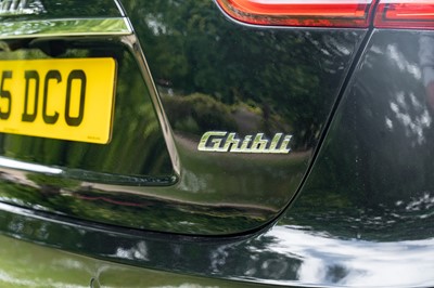 Lot 78 - 2015 Maserati Ghibli V6