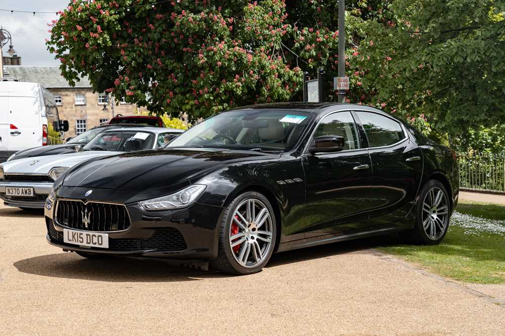 Lot 78 - 2015 Maserati Ghibli V6