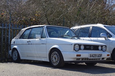 Lot 125 - 1984 Volkswagen Golf GTi Cabriolet
