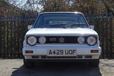 Lot 125 - 1984 Volkswagen Golf GTi Cabriolet