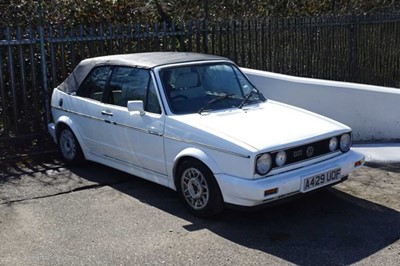 Lot 125 - 1984 Volkswagen Golf GTi Cabriolet