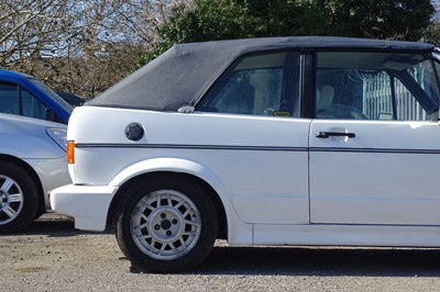 Lot 125 - 1984 Volkswagen Golf GTi Cabriolet