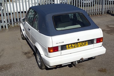 Lot 125 - 1984 Volkswagen Golf GTi Cabriolet