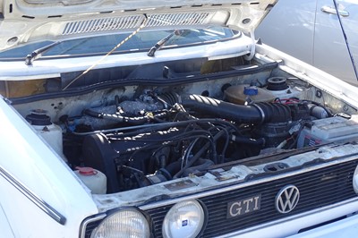 Lot 125 - 1984 Volkswagen Golf GTi Cabriolet